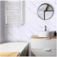 thumbnail image 5 of Marble Contact Paper White Waterproof Self Adhesive Peel and Stick Marble Wallpaper for Kitchen Countertop Cabinet, 5 of 5