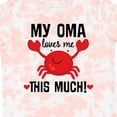 thumbnail image 4 of Inktastic Oma Loves Me Grandson Boys or Girls Toddler T-Shirt, 4 of 5