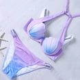 thumbnail image 1 of Beachkini - Traje de baño de sirena de dos piezas para mujer brillar vestir, 1 of 6
