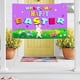 thumbnail image 5 of Pintura de fondo de Pascua con diseños de huevos y conejitos, ideal para fiestas o como accesorio fotográfico para celebraciones de Pascua en interiores y exteriores. Decoración del hogar, decoración, 5 of 5