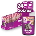 thumbnail image 1 of Caja de Alimento Húmedo Pouch Fillets para Gato Adulto Sabor Salmón WHISKAS 24 sobres de 85 g, 1 of 2