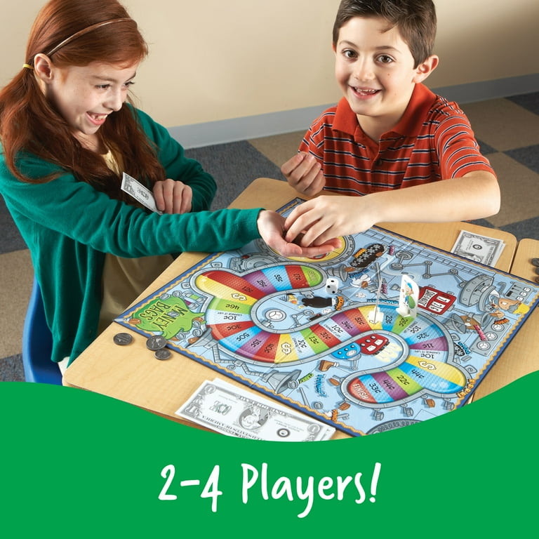 Learning Resources Money Bags Coin Value Board Game photo 3