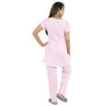 thumbnail image 5 of Bimba 2pc Pajama Set For Women 100% Cotton Nightwear Set Plain Sleepwear, 5 of 7