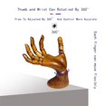 thumbnail image 2 of Modelo de mano de madera articulada para arte yangjietf, 2 of 6