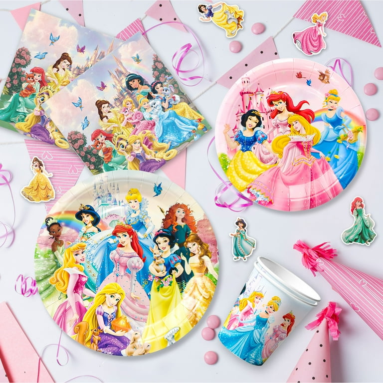 Prinsessenservies - 61-delig prinses Tangled Rapunzel thema Prinsessenservies - 61-delig prinses Tangled Rapunzel thema