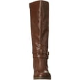 thumbnail image 2 of Naturalizer Womens Garrison Mid Calf Boot 8 Chocolate Wide Calf, 2 of 7