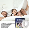thumbnail image 3 of Cinta de la Boca del Sueño, Hipoalergénico 9 M ARRENAMENTO DE RESPIRACIO FÍSICA CORREA DE SUEño ​​Suave para una una Piel Sensible Para Dormir, 3 of 7