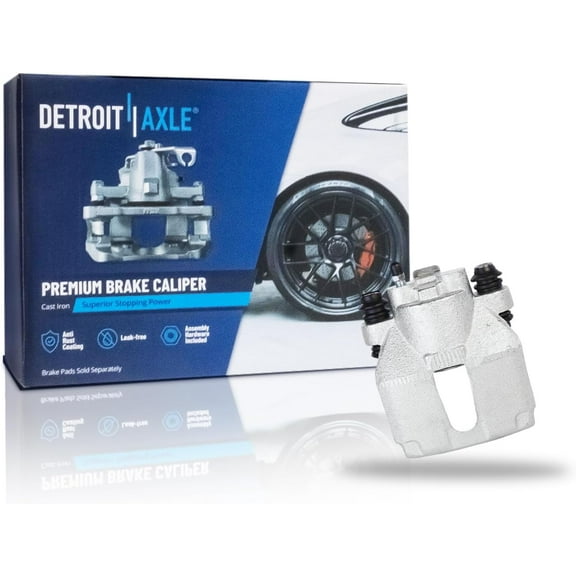 Detroit Axle - Rear Left Disc Brake Caliper Replacement for Lincoln Town Car Blackwood Navigator Ford Expedition F-150 F-250