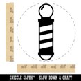 thumbnail image 2 of Barber Pole Icon Self-Inking Rubber Stamp Ink Stamper - Black Ink - Large 1-1/2 Inch, 2 of 7