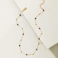 thumbnail image 4 of Collar JURYLOO CK-Negro-dorado-con cuentas Collar Gargantilla Hecha a Mano con Cuentas, 4 of 7