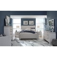 thumbnail image 7 of Magnussen Home Lorelei Misty Cloud California King Upholstered Sleigh Bed, 7 of 7