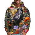 thumbnail image 1 of RKSTN Chandails en Molleton pour Hommes Manteau Queue Gothique Steampunk Manteau Queue Médiéval Col Court Robe Manteau Slim Chandails en Molleton, Vêtements d'Automne, 1 of 5