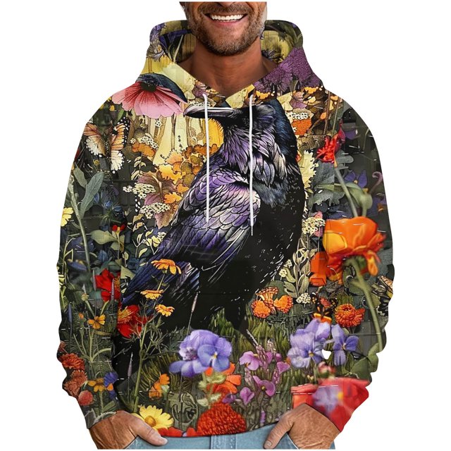 RKSTN Chandails en Molleton pour Hommes Manteau Queue Gothique Steampunk Manteau Queue Médiéval Col Court Robe Manteau Slim Chandails en Molleton, Vêtements d'Automne