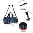 thumbnail image 5 of Hearts Battle All-Purpose Basketball Bag, Yoga Bag, Carry on Bag, Soccer Bag - 17.7 Inches with Interior Zipper Pocket, 5 of 6