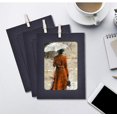 thumbnail image 3 of style1 Marco de fotos Marco de fotos de papel Kraft 4x6 Marco de fotos de cartón DIY de 30 piezas con clavija y cuerda de yute (negro), 3 of 5