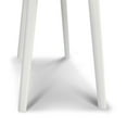 thumbnail image 5 of Pemberly Row 44" Rectangular Italian White Marble Writing Desk w/ White Legs, 5 of 9