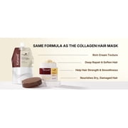 Karseell Collagen Hair Treatment Deep Repair Conditioner Argan Oil Keratin Hair Treatment For Dry Damaged Bleached & All Hair Types. 16.9 oz 500ml