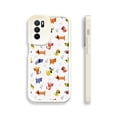 thumbnail image 1 of ¡Destaca entre la multitud con esta moderna funda de teléfono plateada colorida y mate de doble capa con dibujos animados para iPhone!, 1 of 4