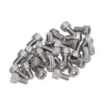 thumbnail image 3 of M6 Screw Bolts, Hardware Fasteners High Strength 30Pcs Standard Sizes DIN 912 Corrosion Resistant Hex Screws  for Automobile Repairing for Machinery Processing M6x16, 3 of 7