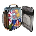 thumbnail image 4 of ALAZA Burning Basketball Kids Lunch Box Insulated Lunch Bag Thermal Cooler Tote, 4 of 6