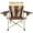 Cocoa & Stone, variant on Equip Comfort Click Chair, Foldable Outdoor Seating with Mesh Back, Cup Holder, and Carry Bag, Supports 300 lbs