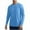 Sky Blue, variant on HAiming Mens Sports Shirt Long Sleeve Crewneck Lightweight Breathable Tee Running Athletic Workout Tops