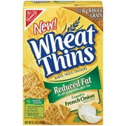 Nabisco Wheat Thins: Reduced Fat Country French Onion Baked Snack Crackers, 8.5 oz
