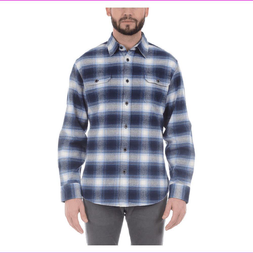 heavyweight button down shirt