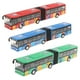 thumbnail image 2 of Autobús eléctrico de aleación fundida a presión 1/64, modelo de coche, regalo para niños y niñas. Autobús verde de doble cabina, 2 of 2
