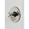 thumbnail image 3 of Kingston Brass KB6336BX Metropolitan Single-Handle Pressure Balanced Tub and Shower Faucet, Polished Nickel, 3 of 7