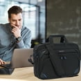thumbnail image 7 of Kroser 15.6" Laptop Messenger Bag, Black, 7 of 7