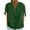 Army Green, variant on Uaswgudfs Split Sleeve Women's Blouses​ - V-Neck Button Front & Cotton Blend Short Sleeve for Trendy Summer Comfort