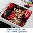 thumbnail image 6 of Leopard Printed Square Desk Pad, 8.3x9.8 Inch Non-Slip Rubber Bottom Gaming Mousepad, Desk Mat for Office and Gaming, 6 of 6