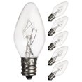 thumbnail image 1 of Bombillas de sal OHLGT, 15 W, paquete de 6, enchufe E12, 110-120 V, 1 of 7