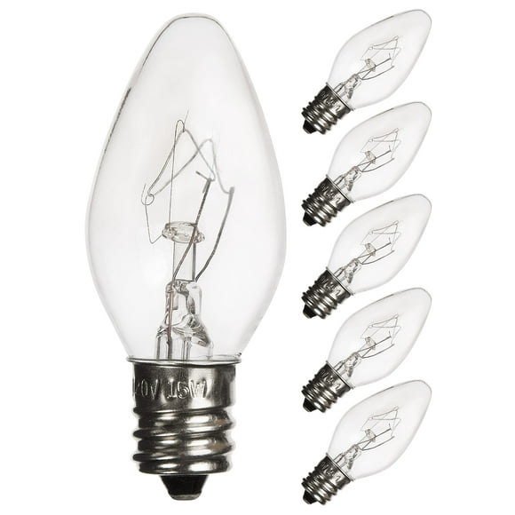 Bombillas de sal OHLGT, 15 W, paquete de 6, enchufe E12, 110-120 V