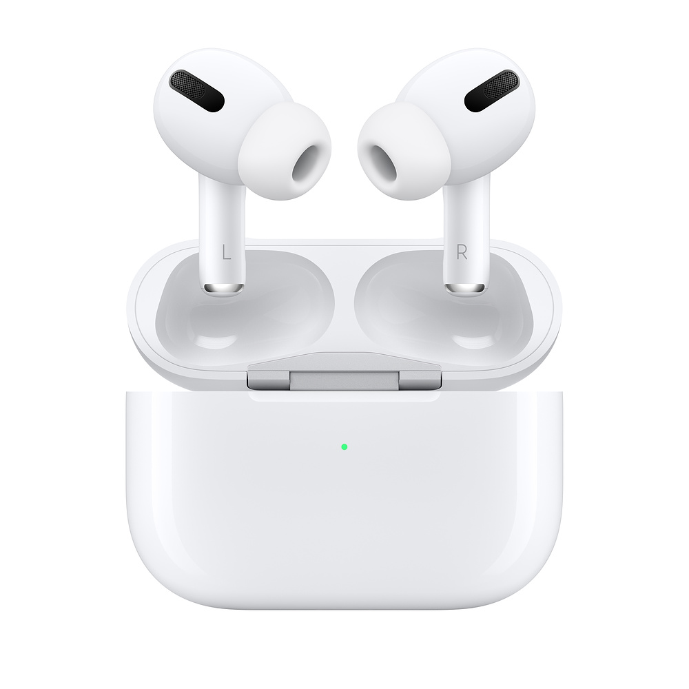 Apple AirPods Pro with Wireless Charging Case Bundle + Cable Ties + More (New-Open Box) - image 2 of 6