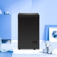 thumbnail image 5 of WANAI 2.4 Cubic Feet Chest Freezer Black deep Freezer with Adjustable Temp Knob Ideal for Any Room, 5 of 9