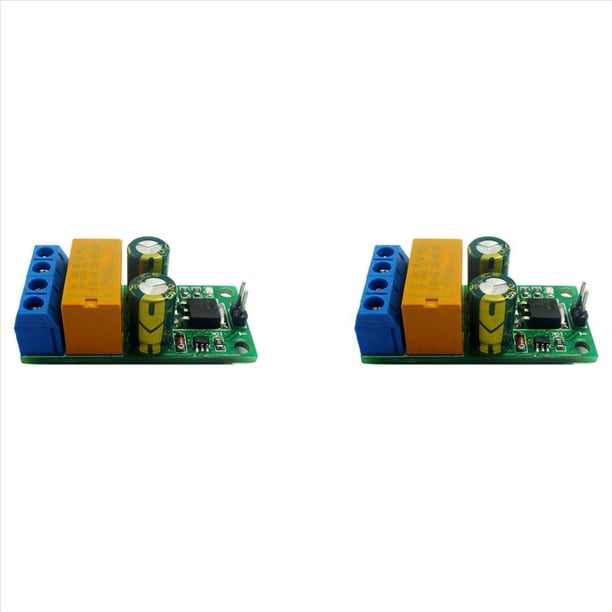 2X Módulo de Relé del Controlador de Polaridad Inversa Biestable Autoblocante DC6-24V 2A DR55B01 Placa Controladora de /Retroceso del Motor