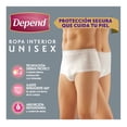 thumbnail image 3 of Ropa Interior para incontinencia Depend Unisex unisex mediano 15 pzas, 3 of 9