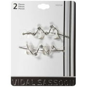 Vidal Sassoon: Slides Model #Vs23134 Barrettes, 2 ct