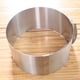 thumbnail image 2 of Adjustable Cake Mold Round Cake Mold 255g Adjustable Brand New Diameter 16cm-30cm High Quality Stainless Steel, 2 of 8