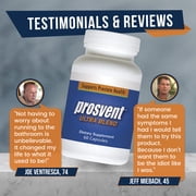Prosvent Ultra Blend Advanced Prostate Support Natural Supplement Ease Urinary Frequency & Urgency (60 Count)