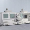 thumbnail image 5 of Vanity Art VA3136-84W 84 in. Double Sink Bathroom Vanity Set, White, 5 of 5
