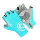 thumbnail image 2 of Guantes de ciclismo Greeniant 1 par multicolores ajustables Ciclismo Azul claro L, 2 of 6