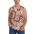 thumbnail image 2 of Lsque Dragons1 Print Men's Cotton Blend Sleeveless Muscle Shirts (S-3XL)- Moisture Wicking, Odor Protection, UPF 30+,Medium, 2 of 8