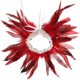 thumbnail image 2 of Collar For Women Plume Neckerchief Perfect For Halloween Party 30x16cm Red Costume Prop 1Pack, 2 of 5