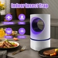 thumbnail image 5 of ACDANC Fruit Fly Trap Flying Insect Traps Fan Powered Indoor Bug Catcher for Mosquitoes Gnats Fruit Flies Mosquito Killer Effective Blue Light(1,White), 5 of 6