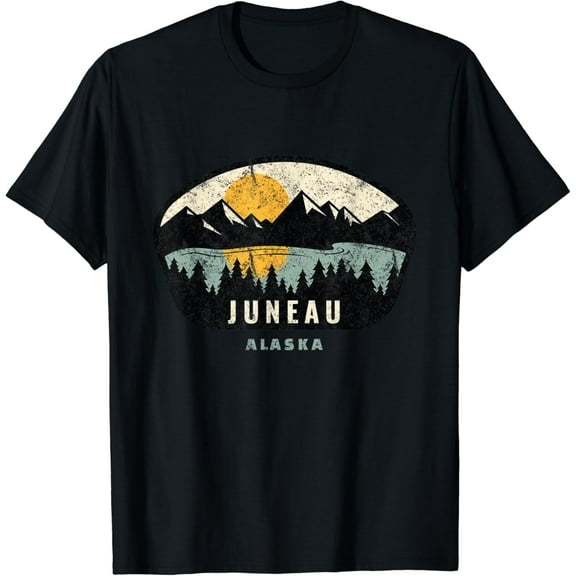 Juneau Alaska, Outdoors, AK Vacation Souvenir T-Shirt