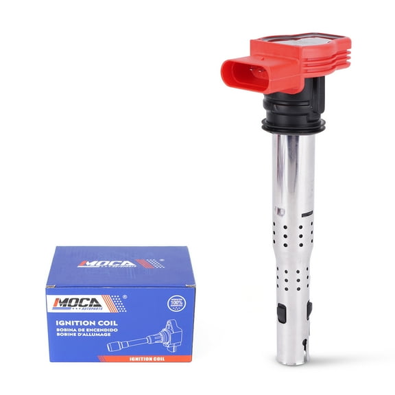 MOCA AUTOPARTS Ignition Coil Fit for 2005-2010 Audi A4 Quattro 3.2L & 2008-2011 Audi A6 2.8L & 2012-2018 Audi A7 Quattro 3.0L & 2011-2018 Porsche Cayenne 3.0L