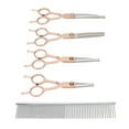 thumbnail image 4 of Dog Grooming Scissors Kit, 5pcs Pet Grooming Shears Kit Stainless Steel   for Dogs, 4 of 7